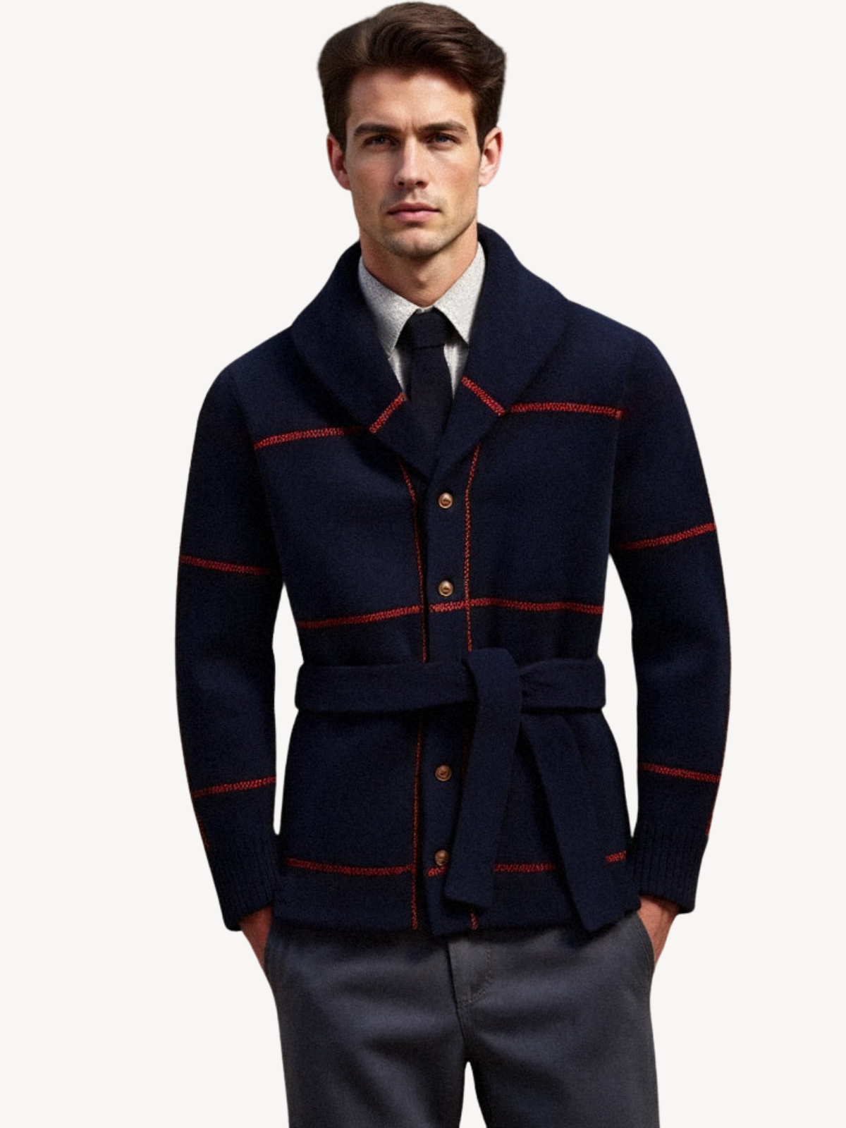 ACHILLE - MANTEAU AVEC CEINTURE BEAUMONT