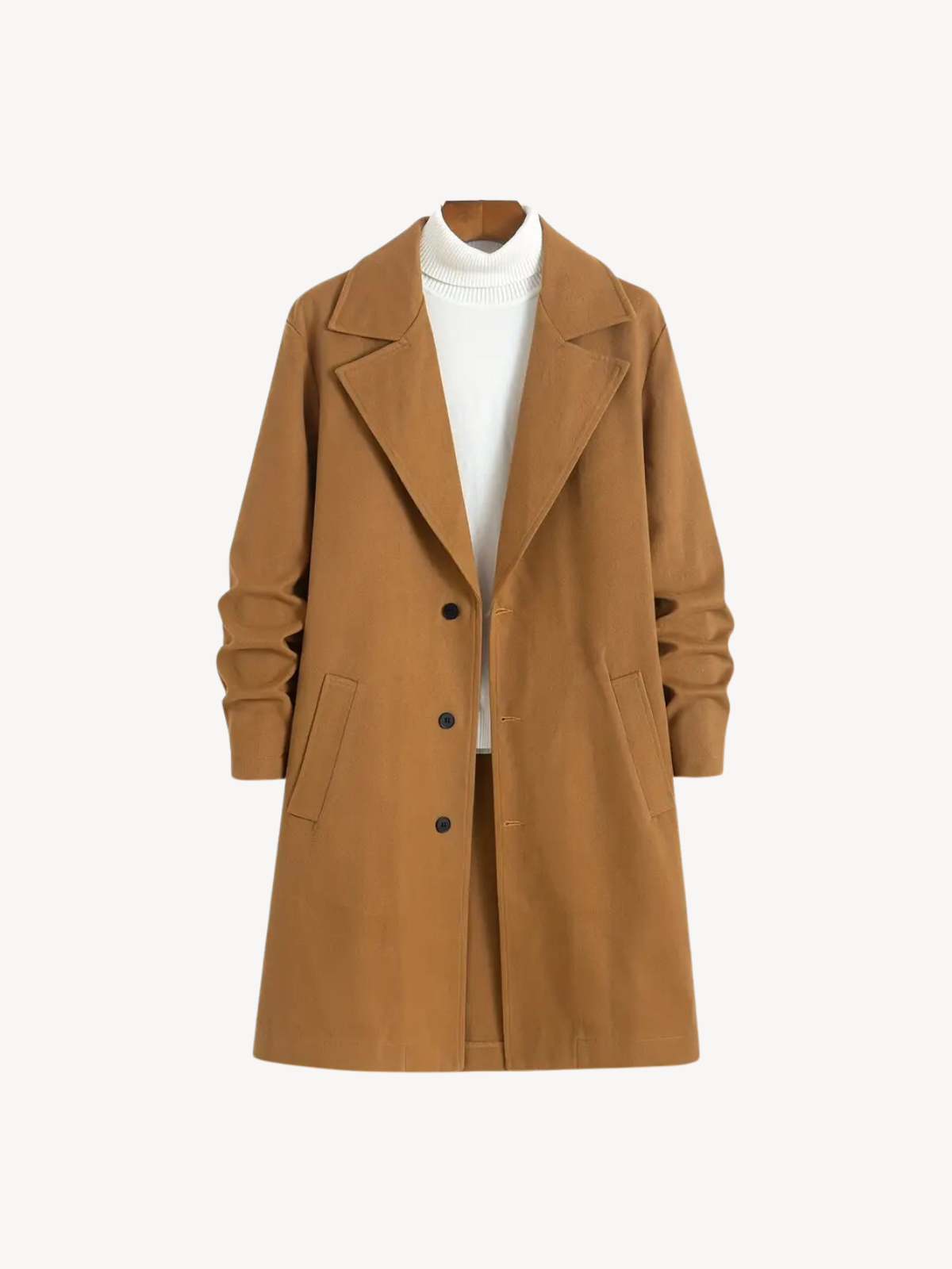 PASQUALE - MANTEAU LONG CLASSIQUE