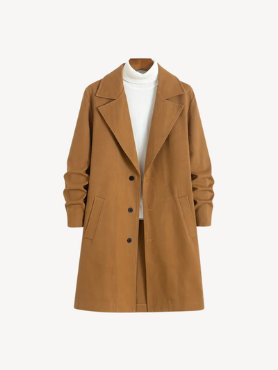 PASQUALE - MANTEAU LONG CLASSIQUE