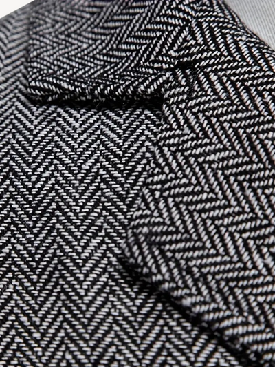 FERDINANDO - GILET À MOTIF CHEVRON RÉTRO