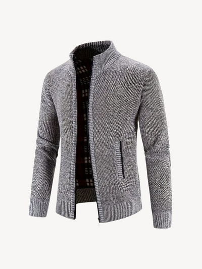 CORRADO - CARDIGAN CONFORTABLE AVEC ZIP