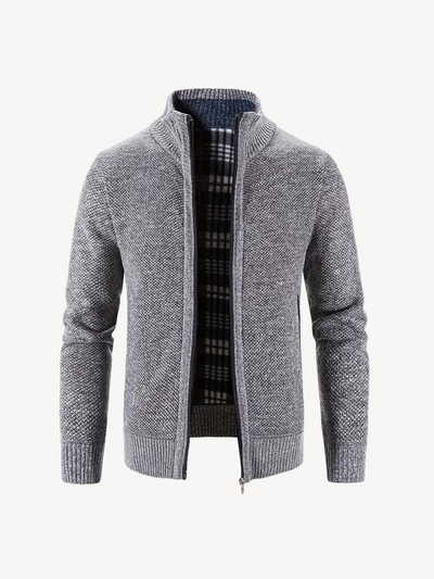 CORRADO - CARDIGAN CONFORTABLE AVEC ZIP