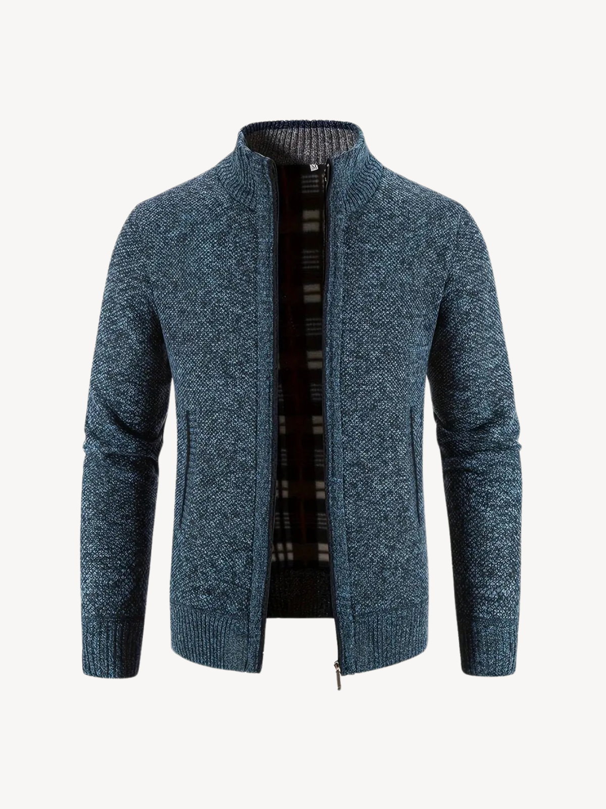 CORRADO - CARDIGAN CONFORTABLE AVEC ZIP