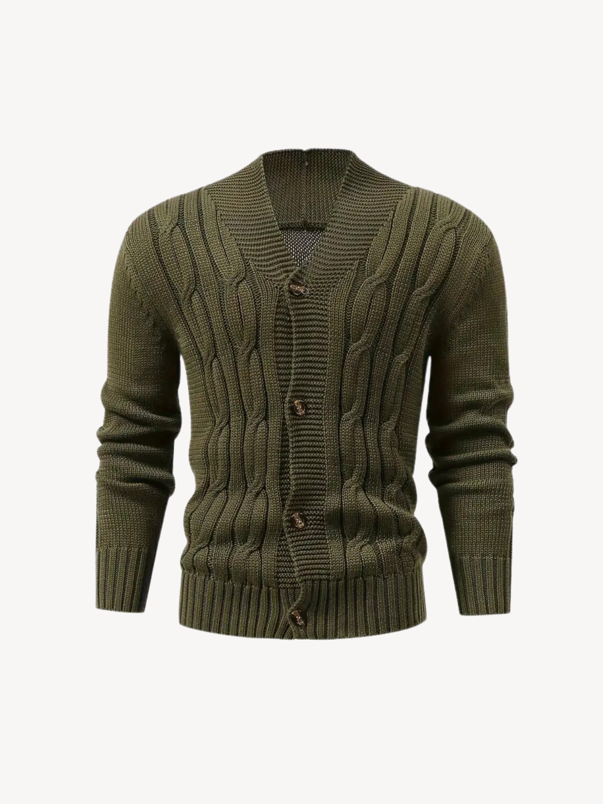 REMIGIO - CARDIGAN EN MAILLE AVEC BOUTONS