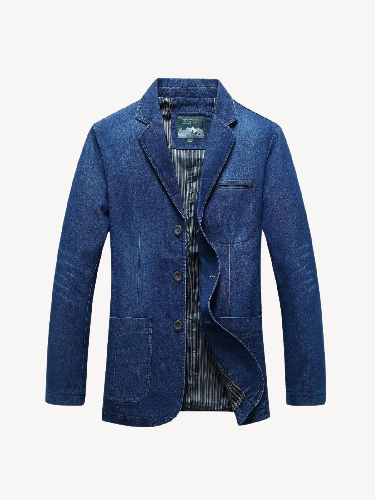 MARIANO - BLAZER CASUAL EN DENIM