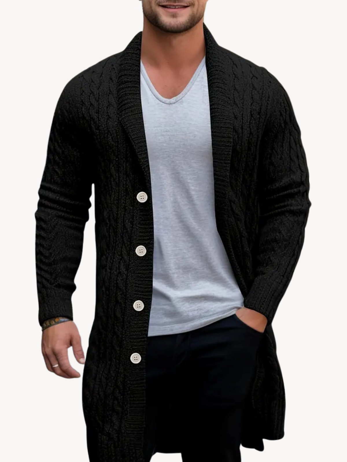 SERAFINO - CARDIGAN EN TRICOT