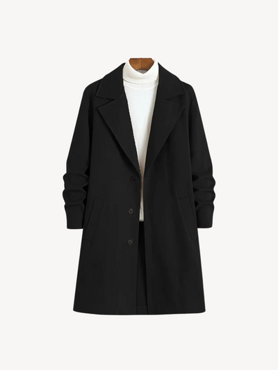 PASQUALE - MANTEAU LONG CLASSIQUE