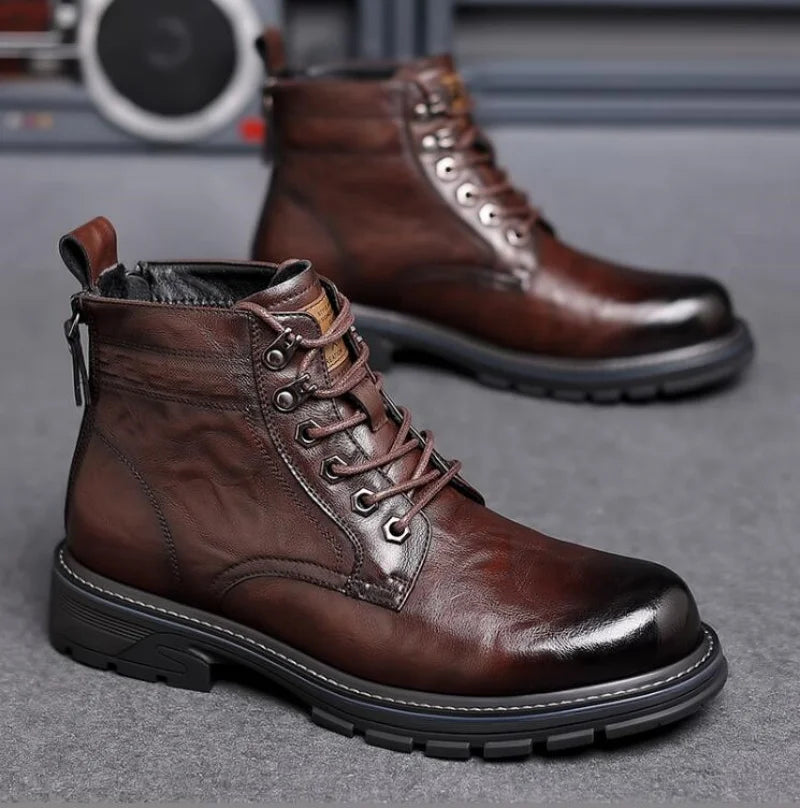 Waldo | Bottes en cuir pour homme