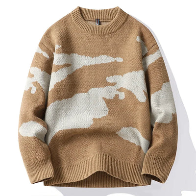 Ador | Pull à motif nuage pour homme