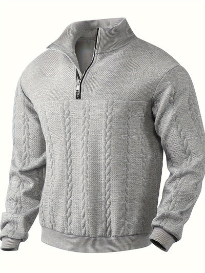 Raffaele | Pull vintage pour homme avec zip