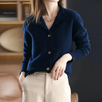 FEDERICA™ | CARDIGAN EN CACHEMIRE DOUX DE QUALITÉ